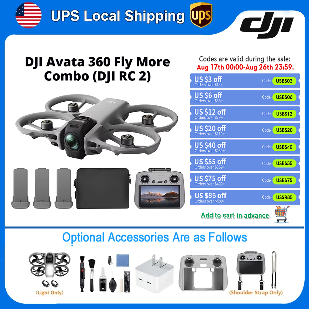DJI Avata 360 Fly More Combo D - Drone Camera Vlog avaliação e preço