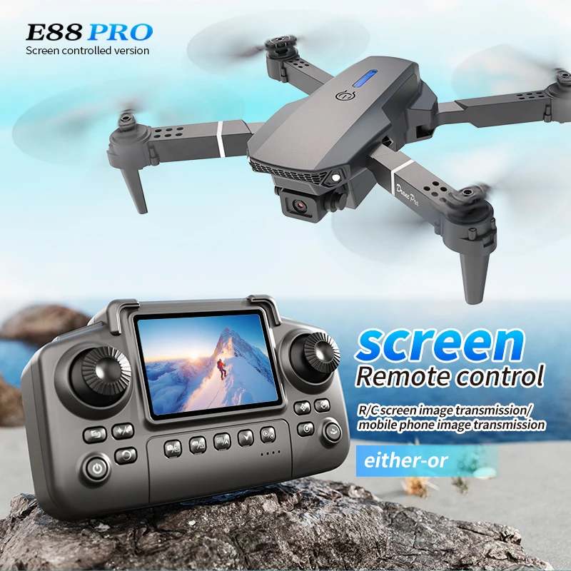 Profissional e88 pro drone com - Drone Camera Hd avaliação e preço